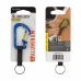 Chaveiro Nite Ize SlideLock Key Ring em alumínio azul